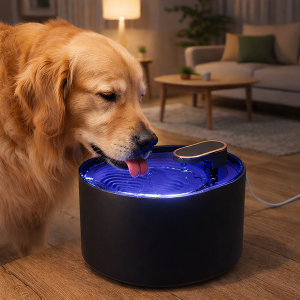 Automatyczna fontanna wody dla pupila